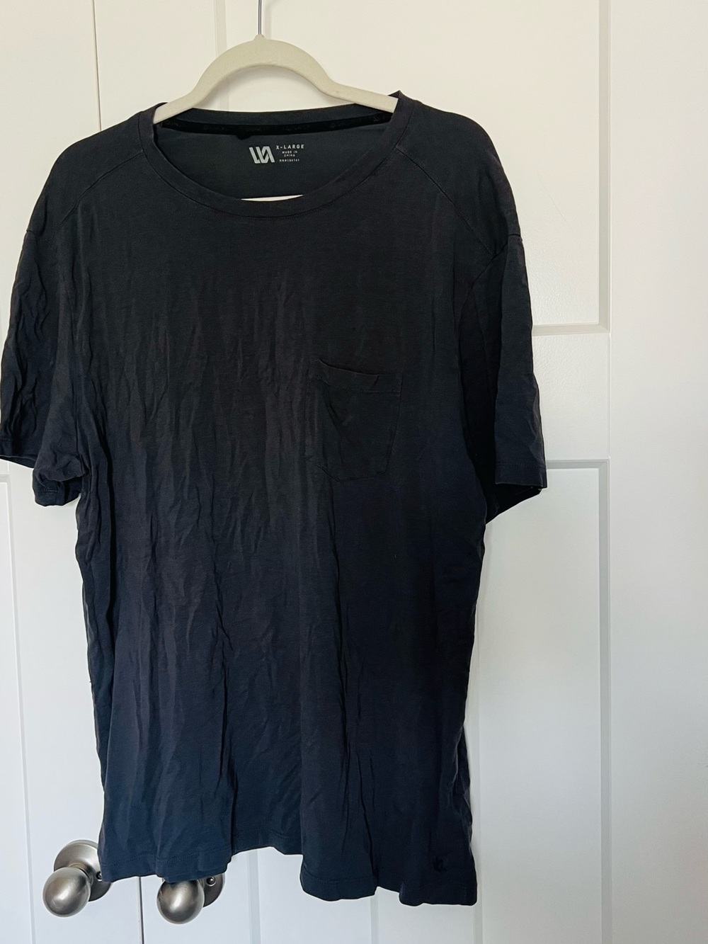 Men's Black Pocket T-Shirt - Brand